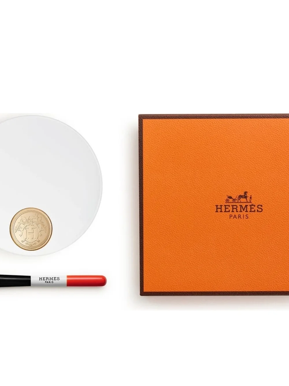 NEW~ Hermès Ombres d'Hermès - Eyeshadow Quartet~ 02 Ombres Végétales